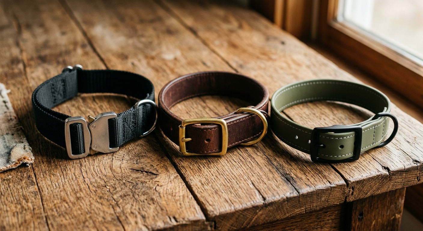 The Complete Guide to Dog Collars: Types, Materials, and Choosing the Right One